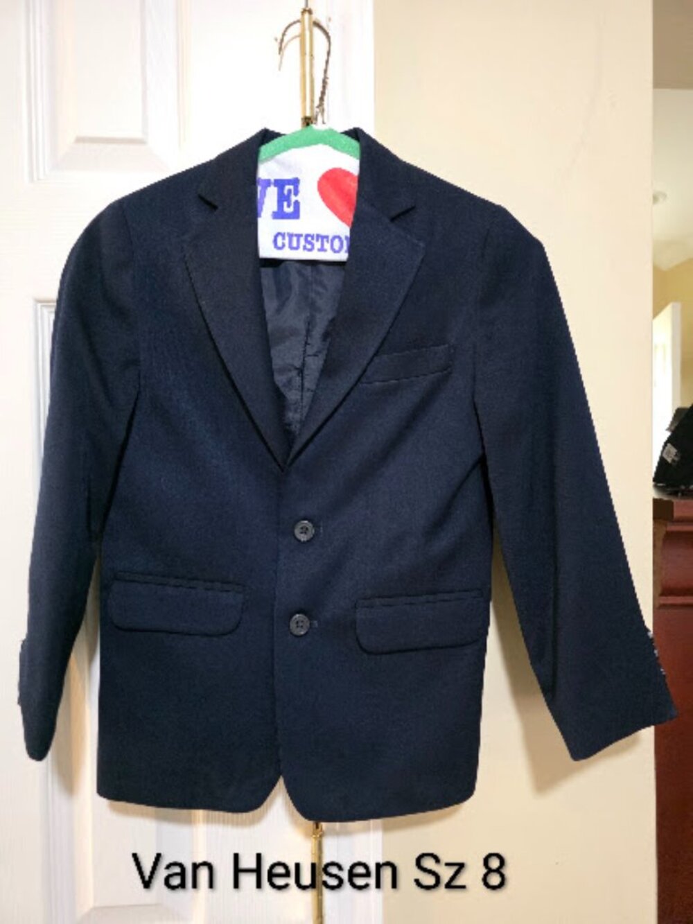 Suit/Sports Jacket, Navy Blue Van Heusen Sz 8